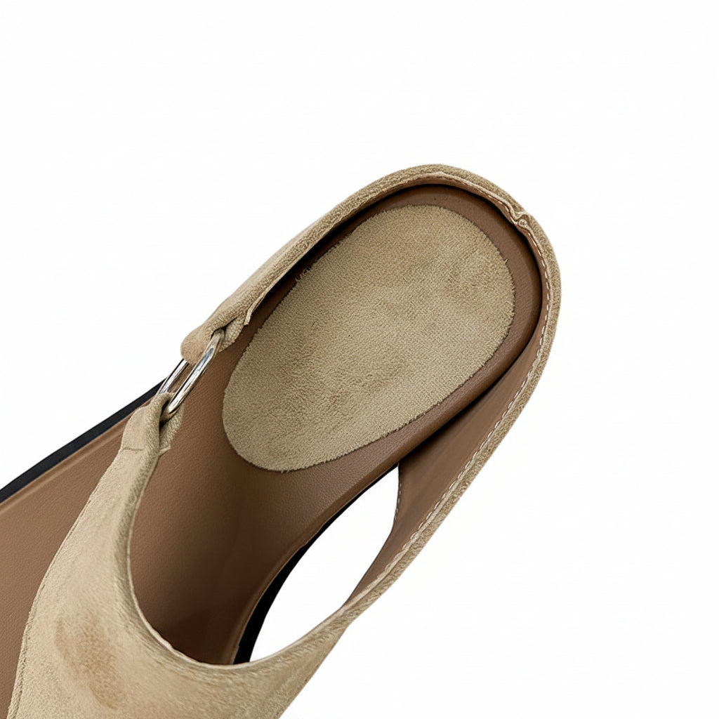MINIMALIST RING DETAIL THONG SANDALS
