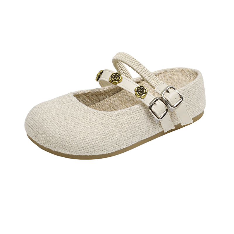 RETRO FRENCH STYLE MARY JANE MULES