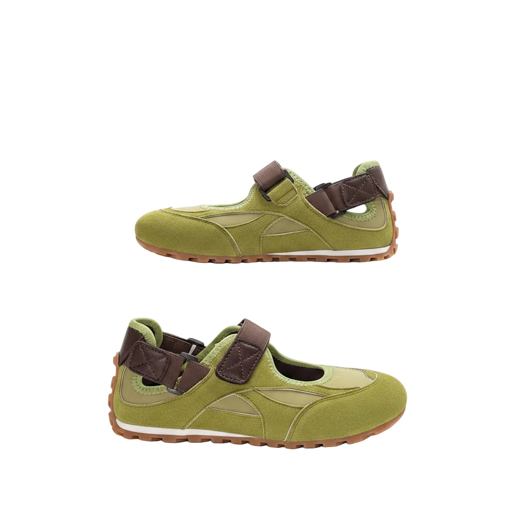 Women's Sporty Mesh Mary Jane Flats