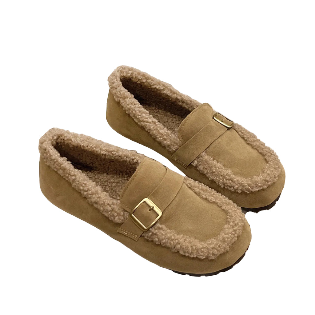 COSY FLEECE-LINED LOAFERS