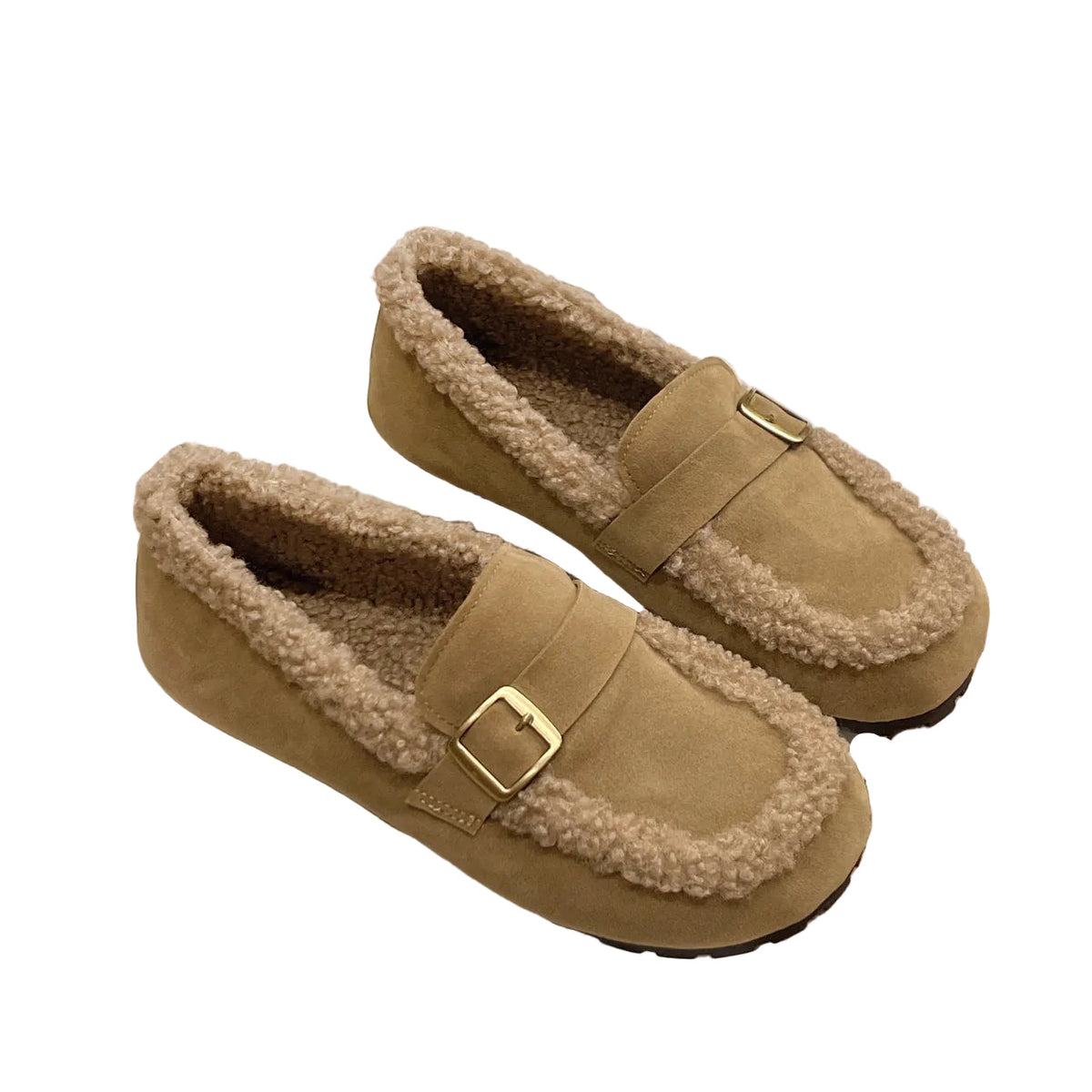 Women's Cosy Fleece-Lined Loafer Flats