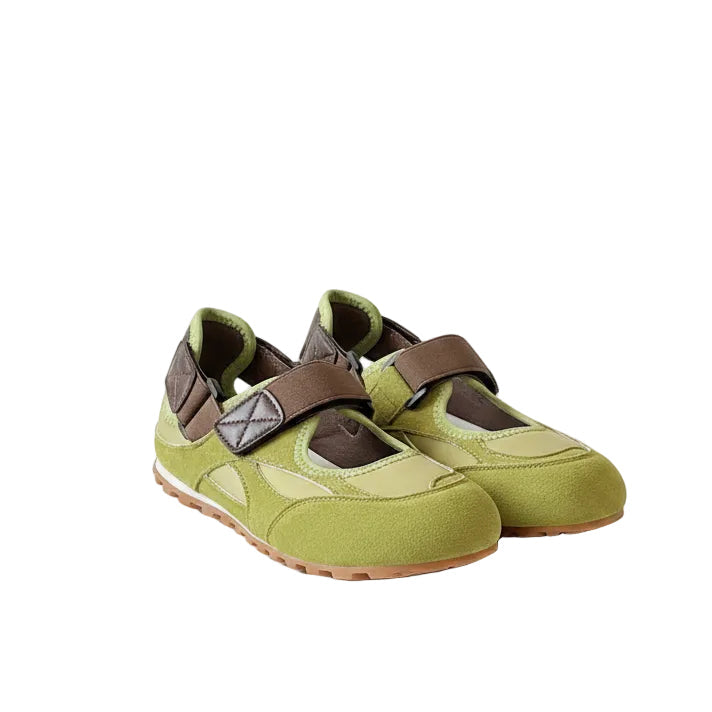 Women's Sporty Mesh Mary Jane Flats