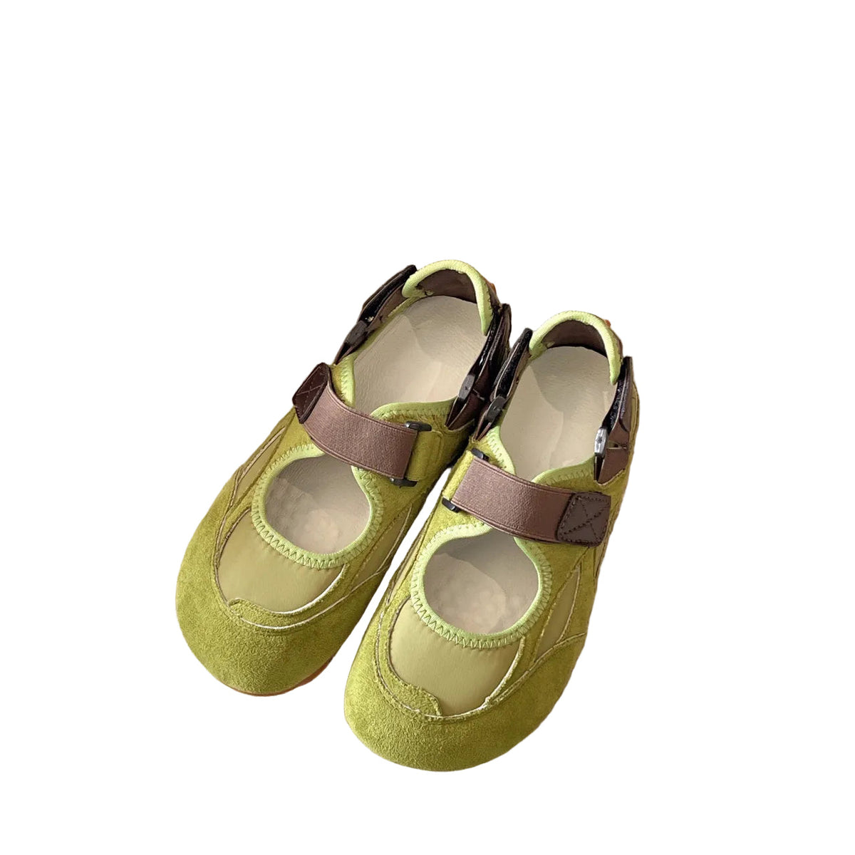 Women's Sporty Mesh Mary Jane Flats