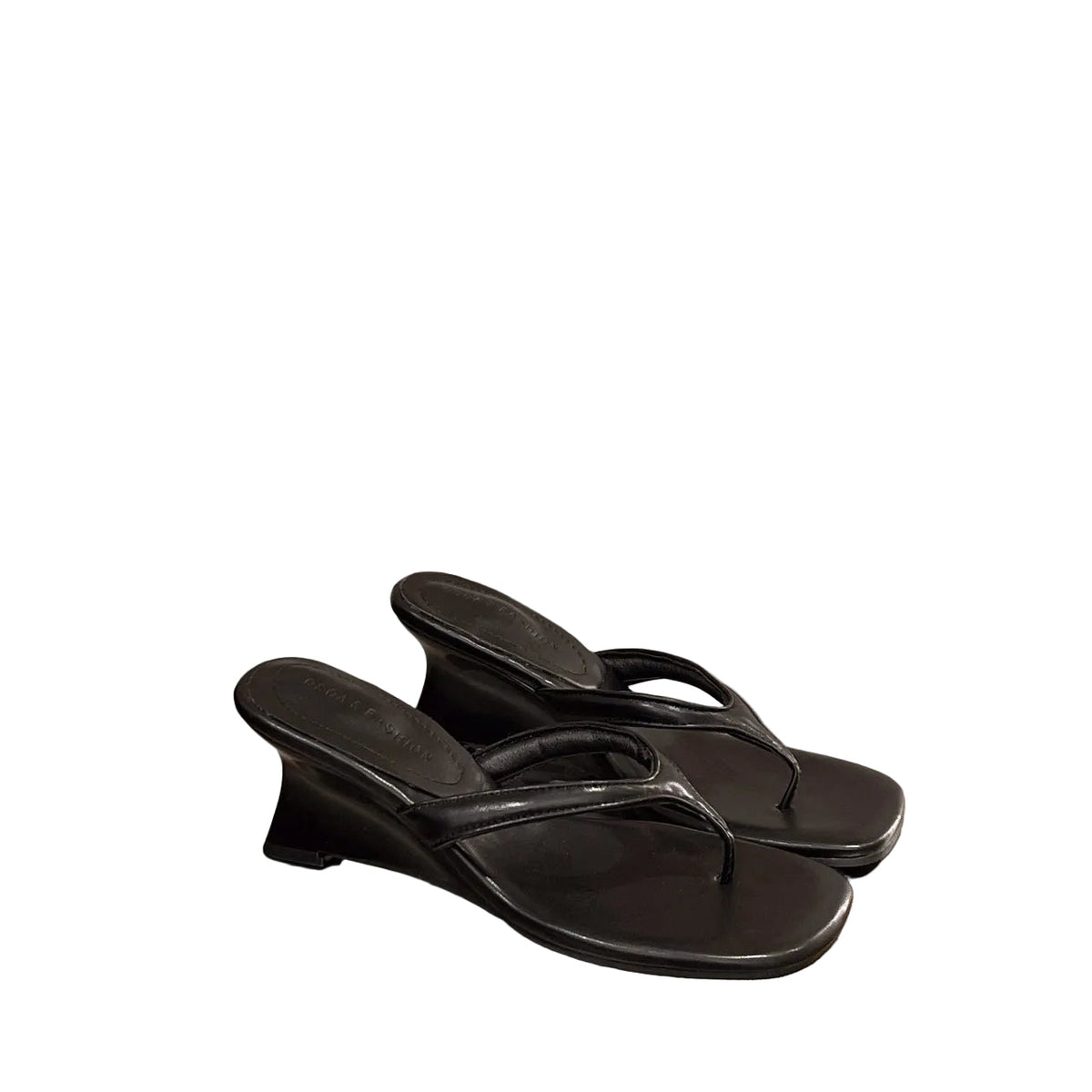 Women's Wedge Thong Sandals
