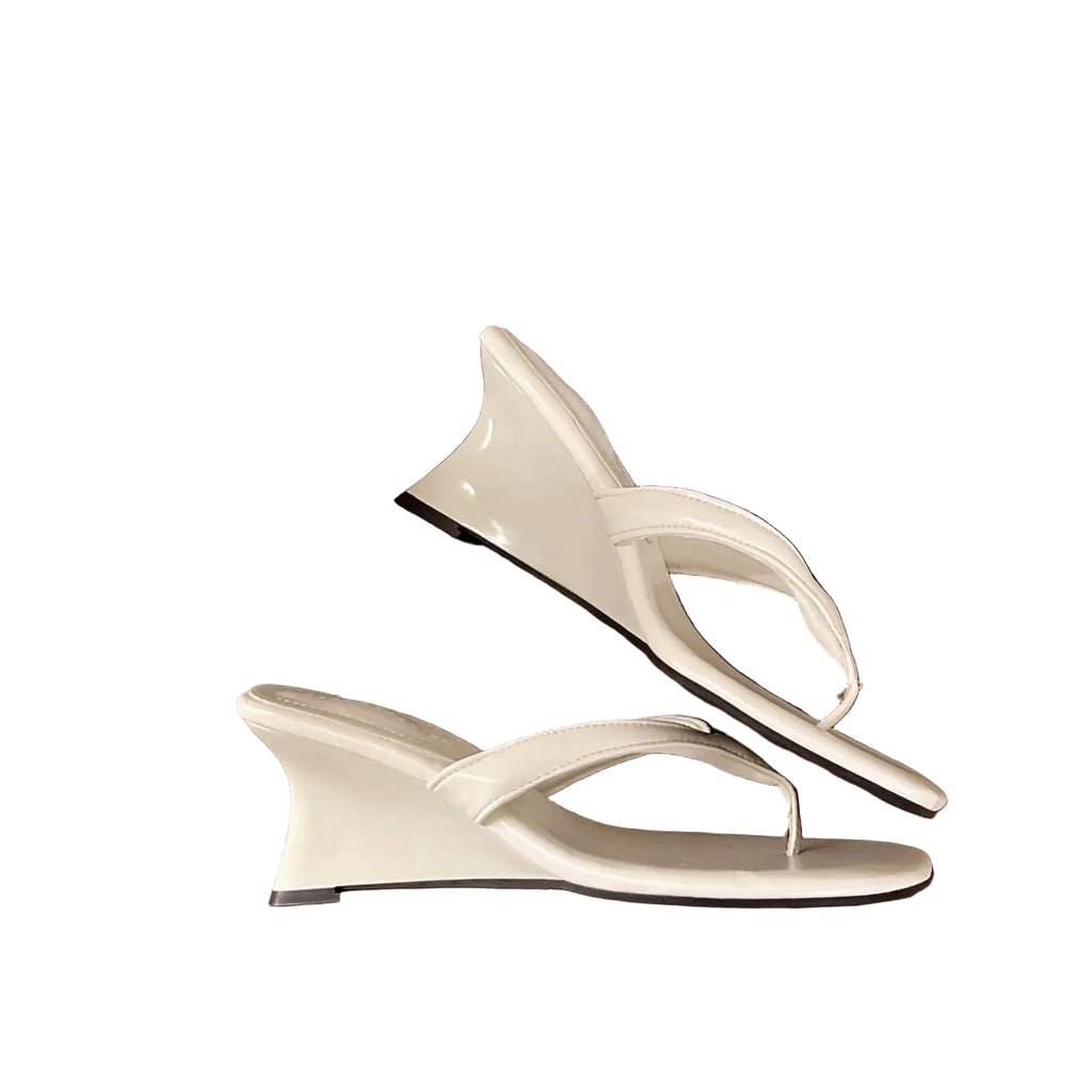 WEDGE THONG SANDALS