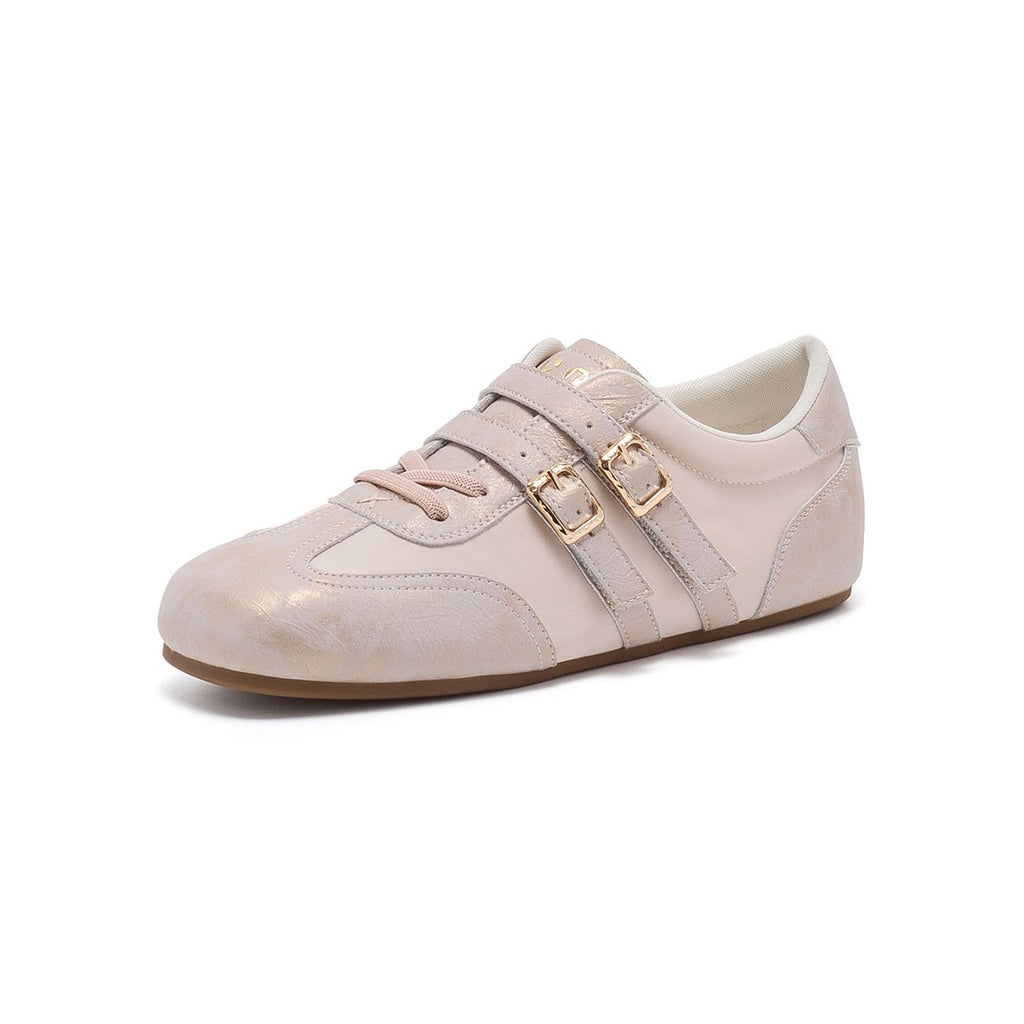 DUAL BUCKLE STRAPS SNEAKERS