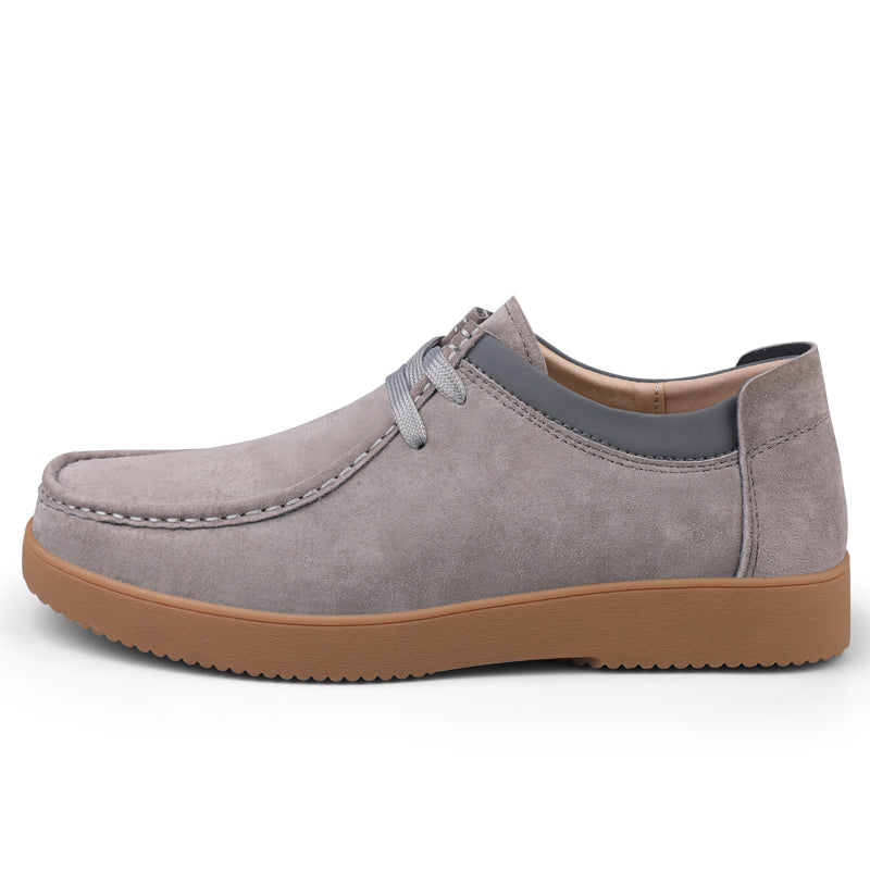 SUEDE LEATHER MOCCASIN LOAFERS