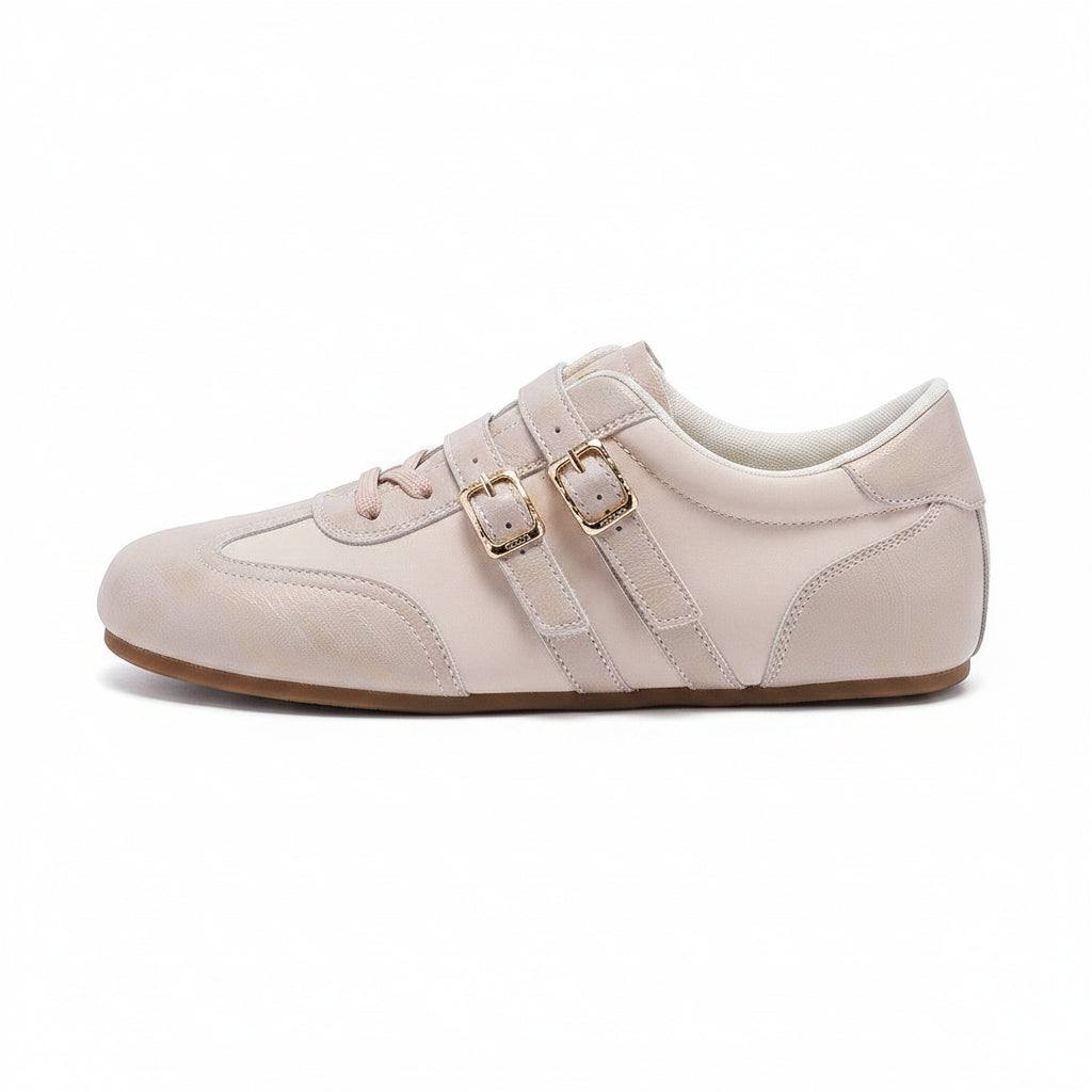 DUAL BUCKLE STRAPS SNEAKERS