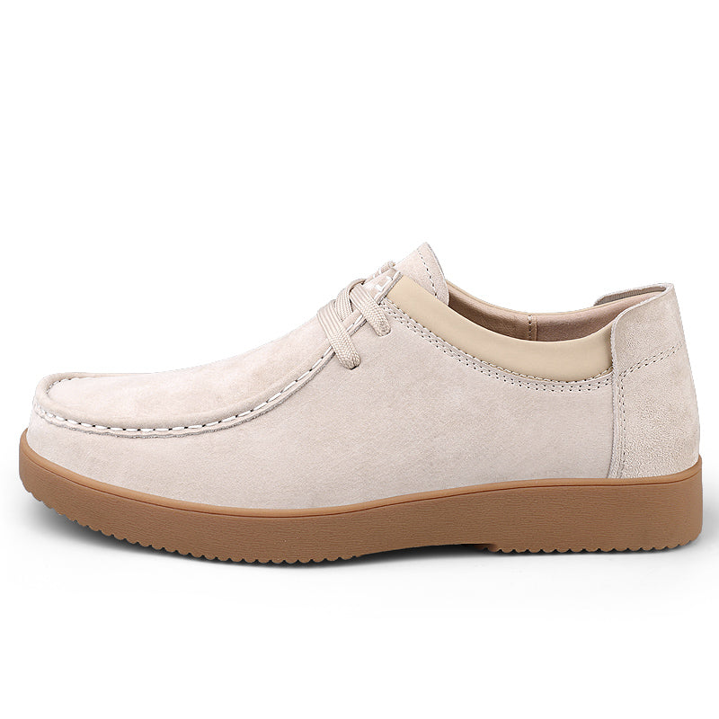 SUEDE LEATHER MOCCASIN LOAFERS