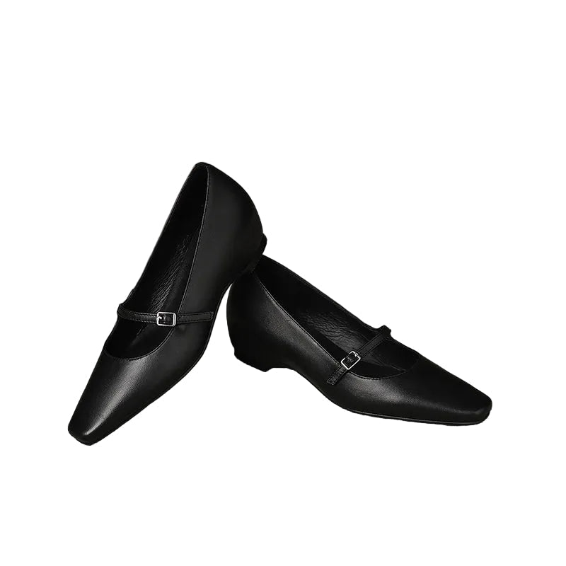 MARY JANE LOW HEELS
