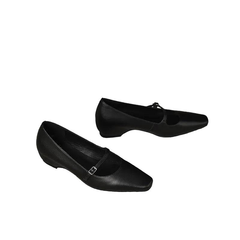 MARY JANE LOW HEELS