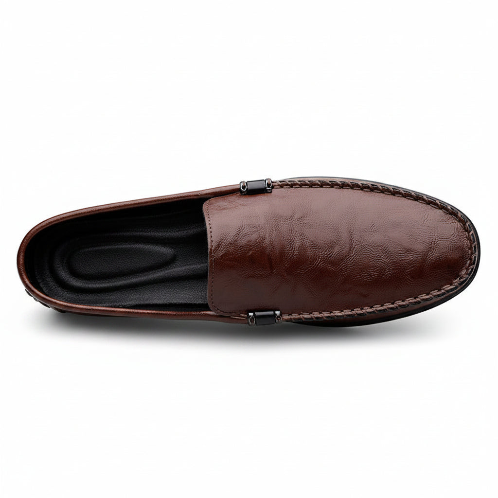 SOFT LEATHER DRIVING LOAFERS