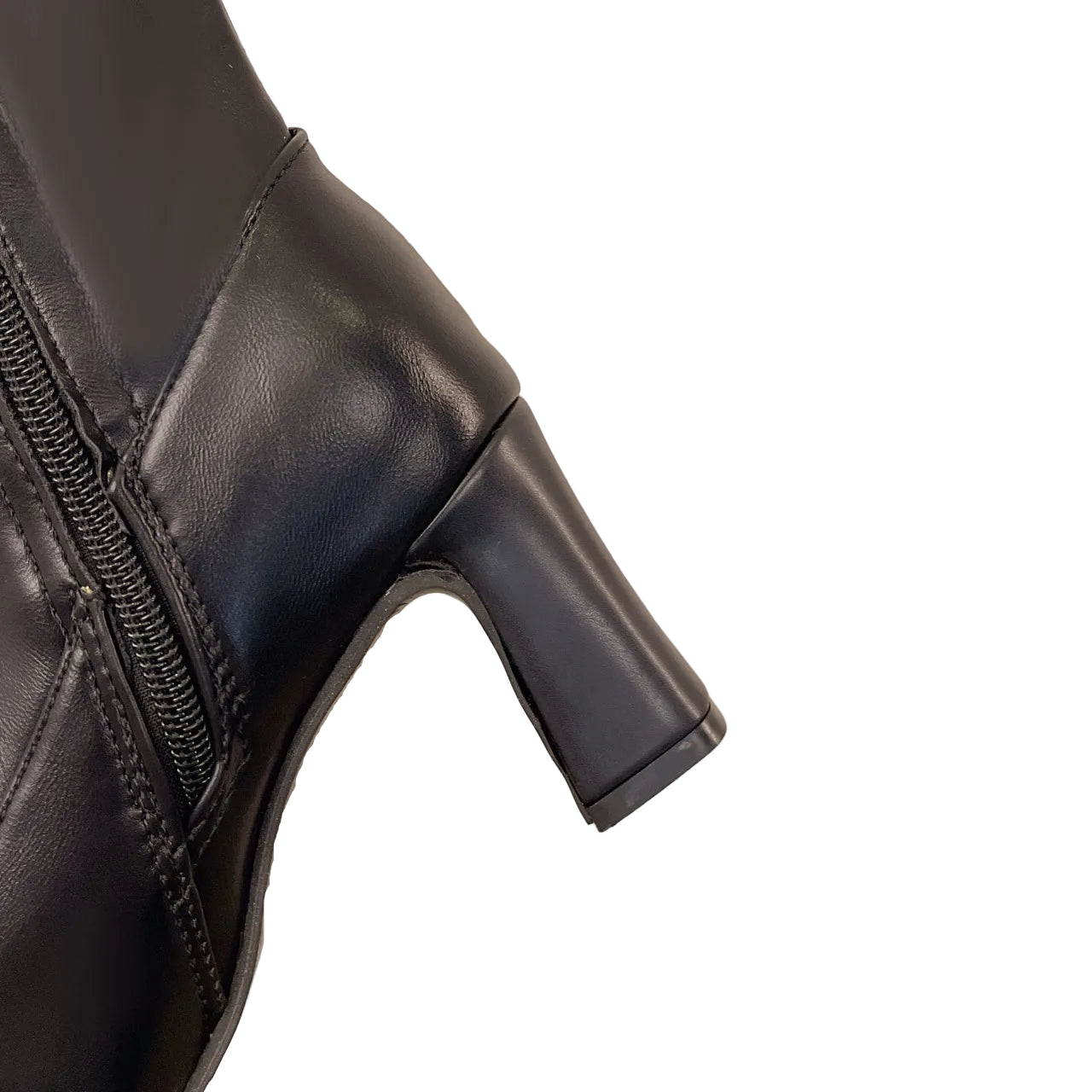 POINTED TOE KNEE-HIGH BOOTS