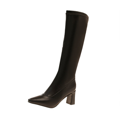 Women's Pointed Toe Knee-High Boots