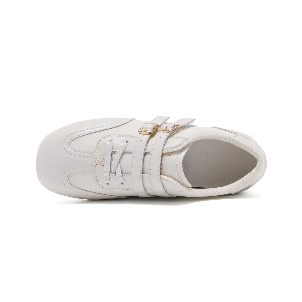 DUAL BUCKLE STRAPS SNEAKERS