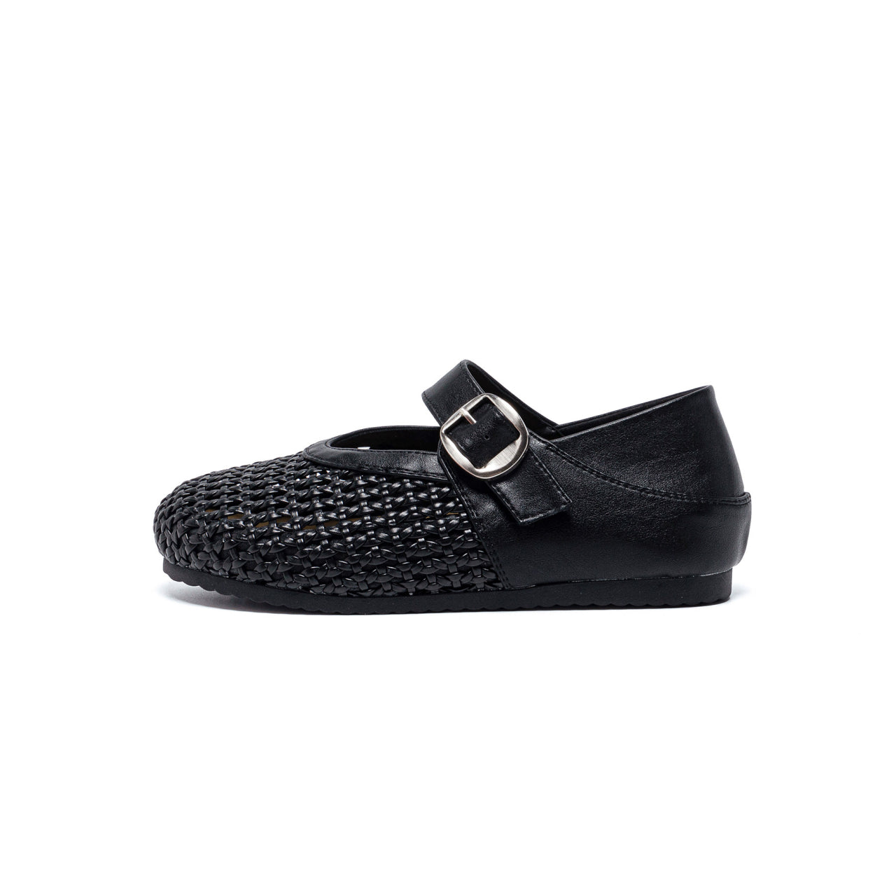 RETRO WOVEN MARY JANES