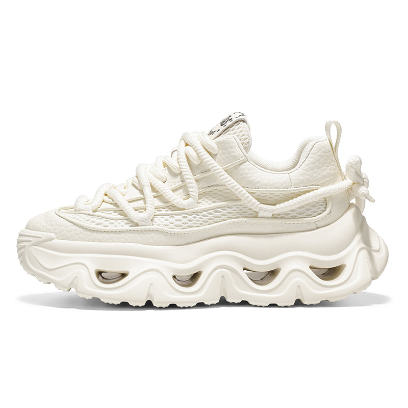 SCULPTURAL WAVE SOLE SNEAKERS