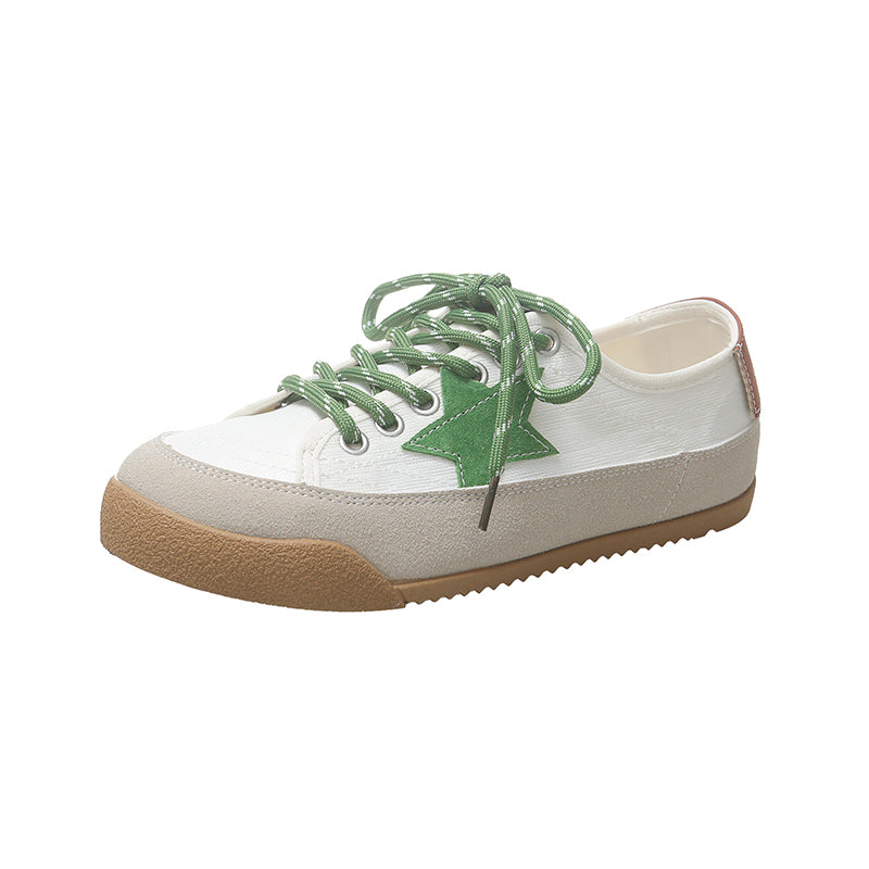 Women's Retro Canvas Low-Top Sneakers