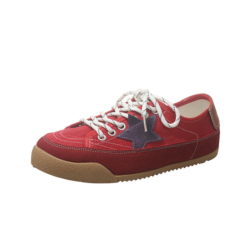 Women's Retro Canvas Low-Top Sneakers