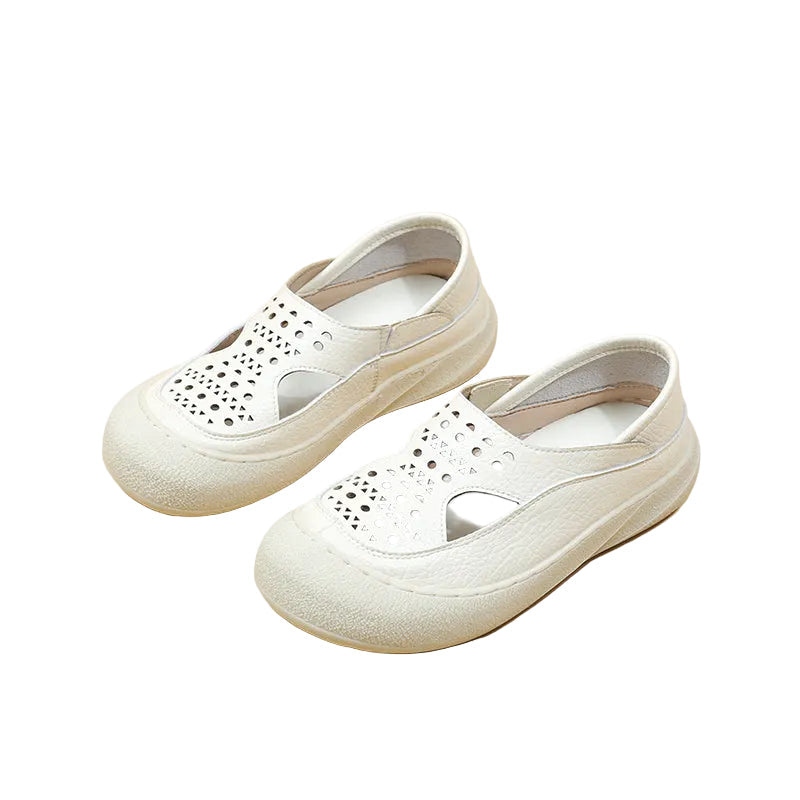 Women's Perforated Casual Sneakers