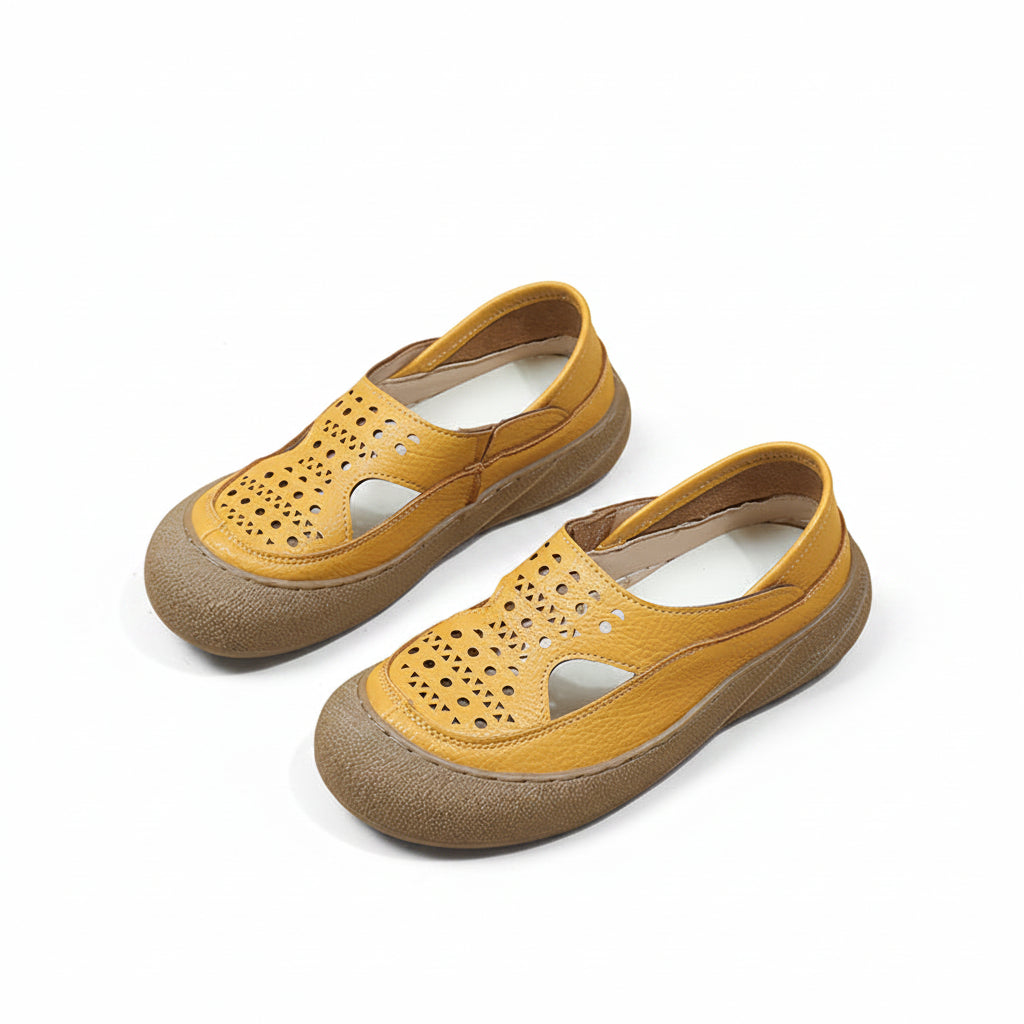 Women's Perforated Casual Sneakers