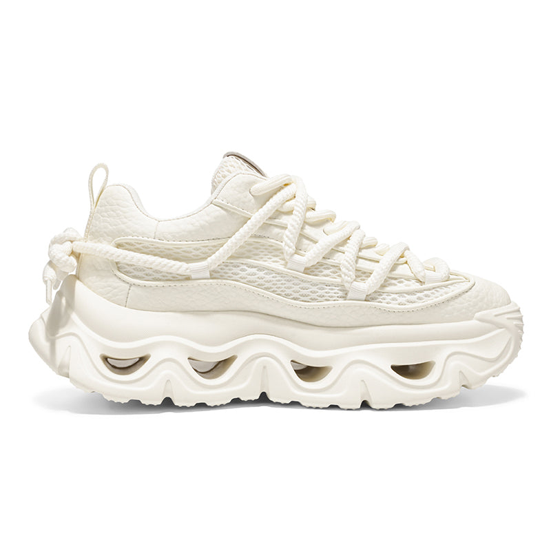 SCULPTURAL WAVE SOLE SNEAKERS