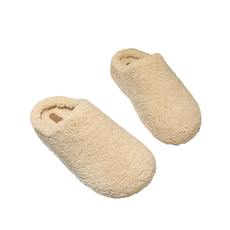 PLUSH COSY CLOG MULES