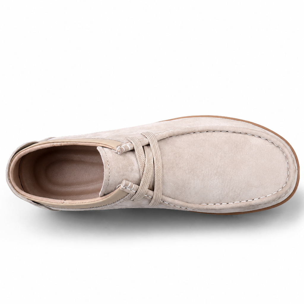 SUEDE LEATHER MOCCASIN LOAFERS
