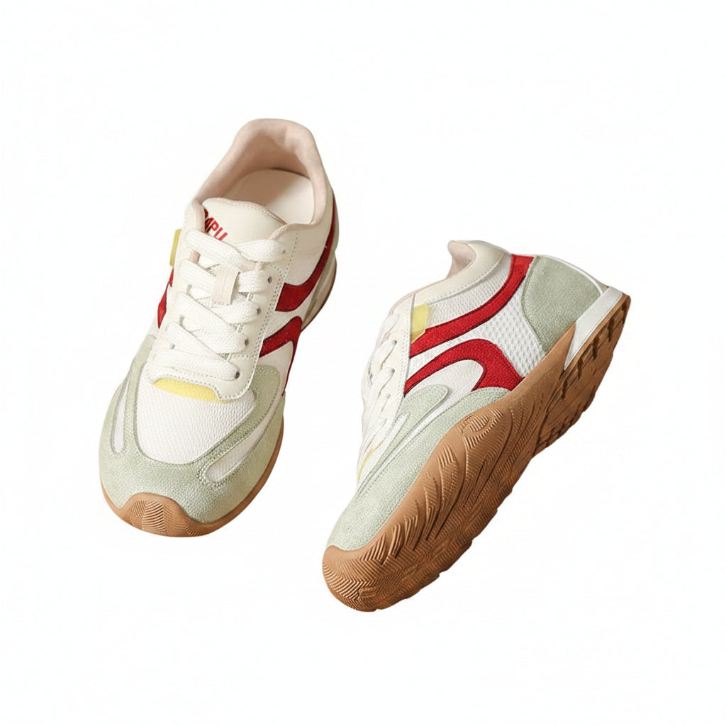Women's Retro Mesh & Faux Suede Sneakers