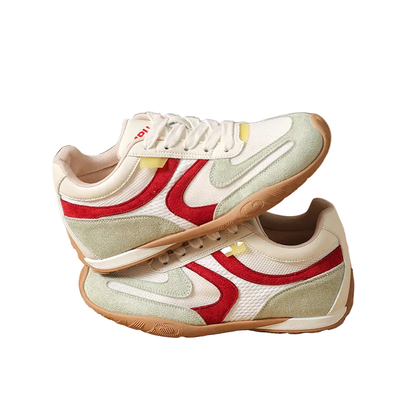 Women's Retro Mesh & Faux Suede Sneakers