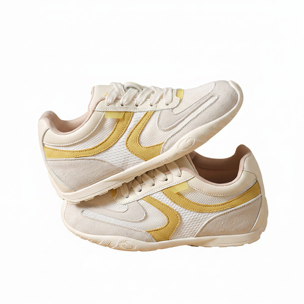 Women's Retro Mesh & Faux Suede Sneakers