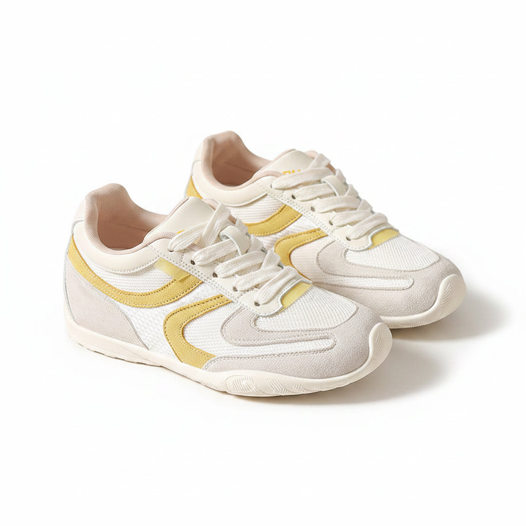 Women's Retro Mesh & Faux Suede Sneakers