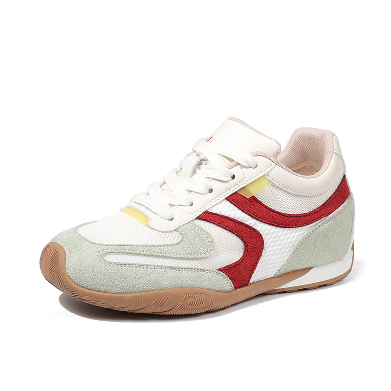 Women's Retro Mesh & Faux Suede Sneakers