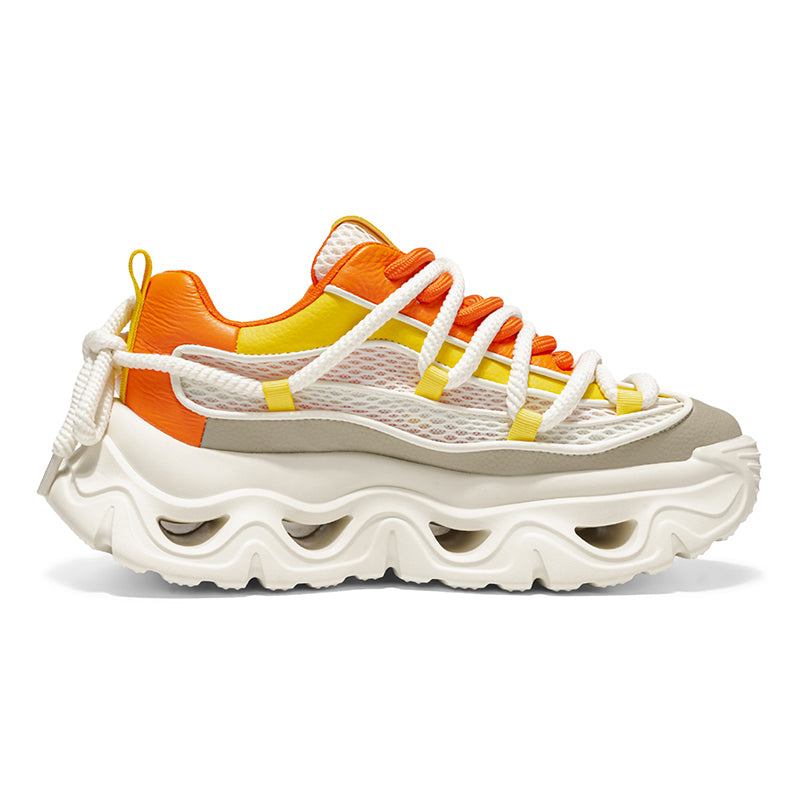SCULPTURAL WAVE SOLE SNEAKERS