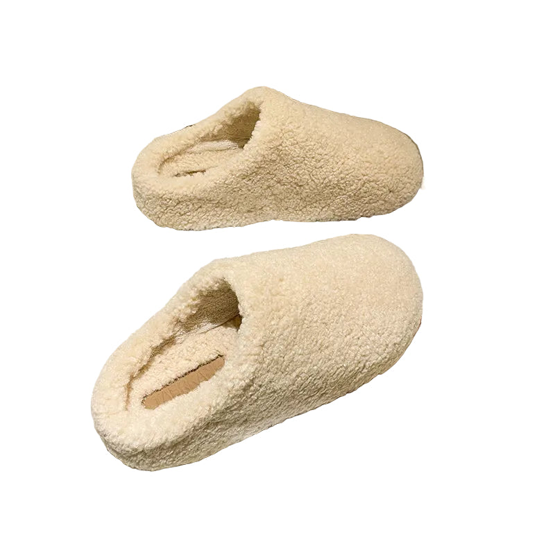 PLUSH COSY CLOG MULES