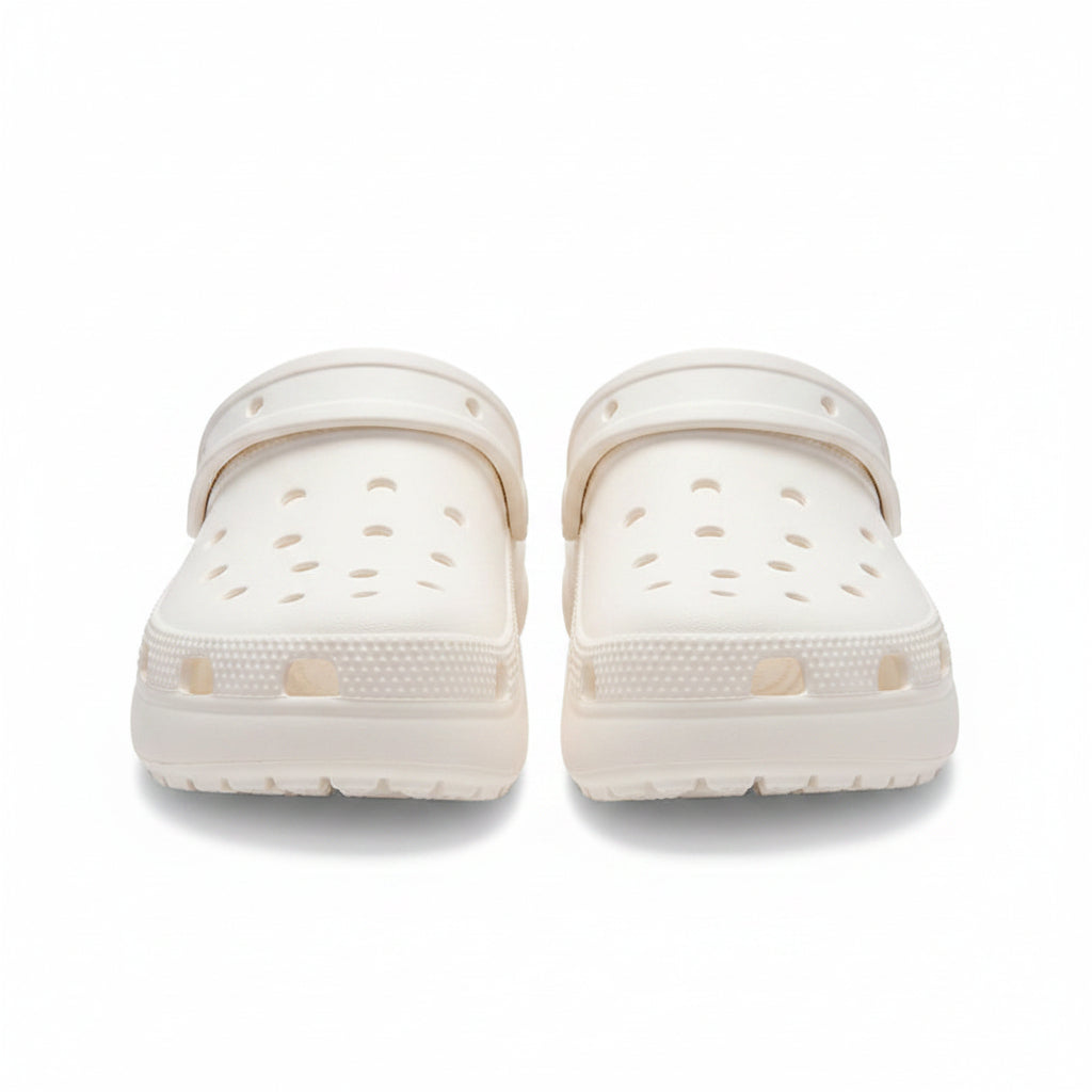 PLATFORM CLOGS WITH HEEL STRAP