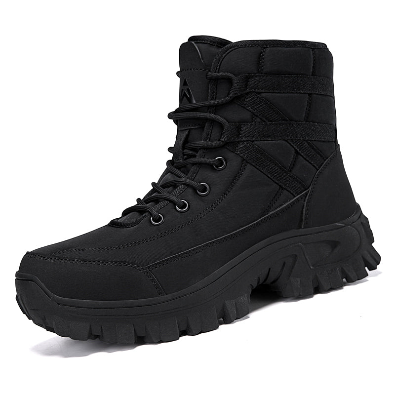 CHUNKY LACE UP UTILITY COMBAT BOOTS