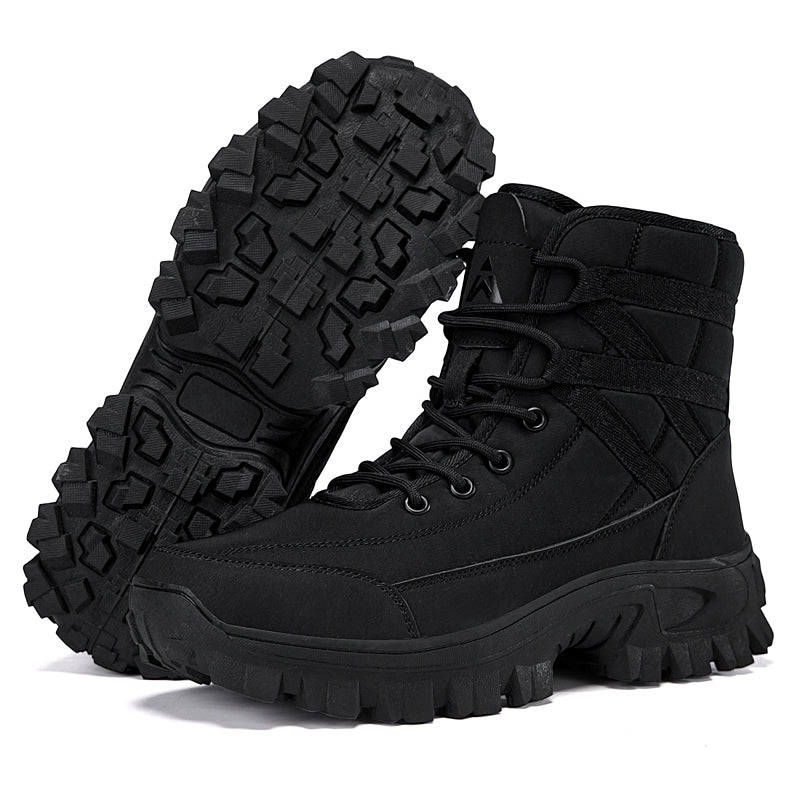 CHUNKY LACE UP UTILITY COMBAT BOOTS