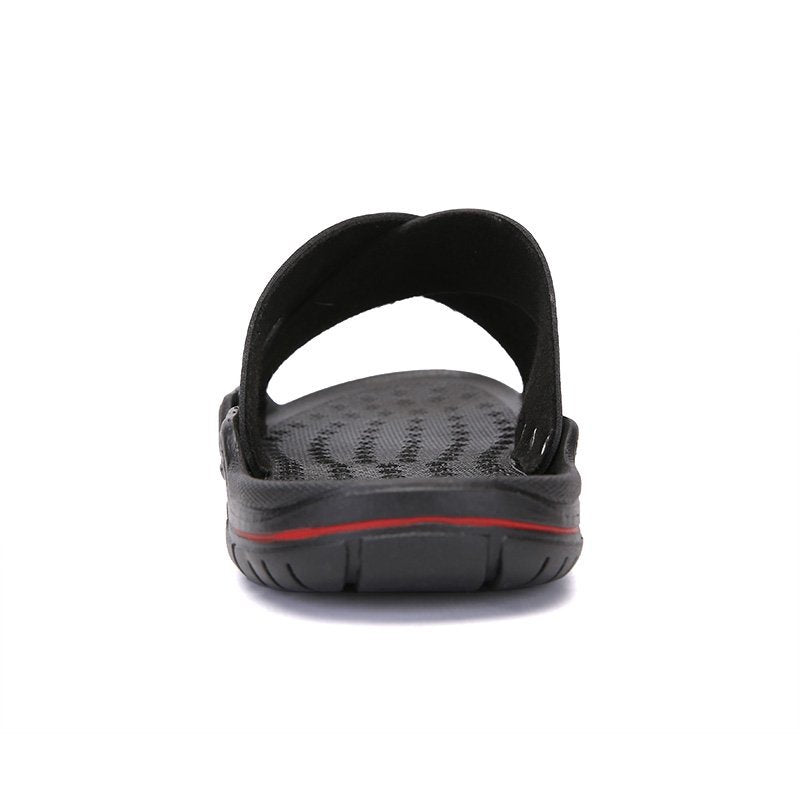 CROSS-STRAP SLIDES