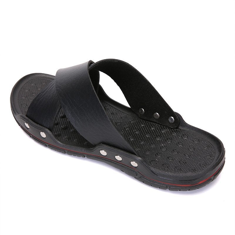 CROSS-STRAP SLIDES