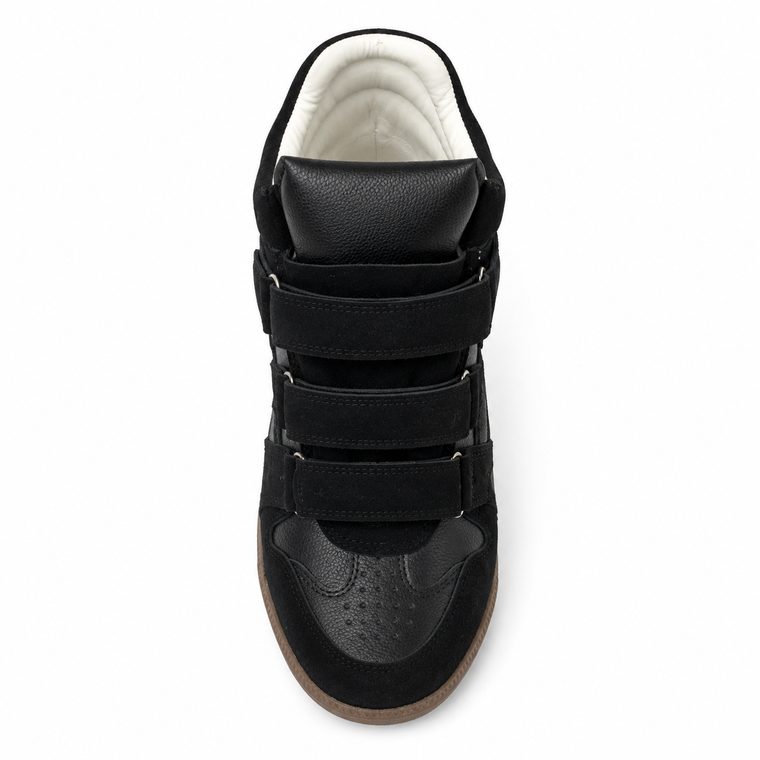 WEDGE HIGH TOP BOOTS