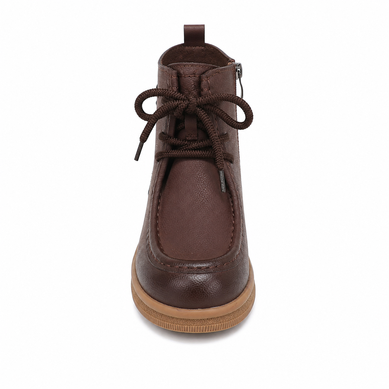 MOC-TOE ANKLE BOOTS