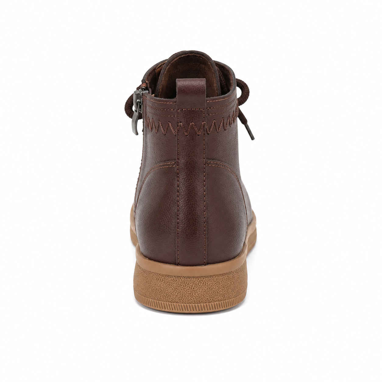 MOC-TOE ANKLE BOOTS