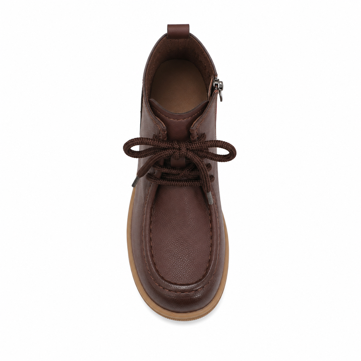 MOC-TOE ANKLE BOOTS