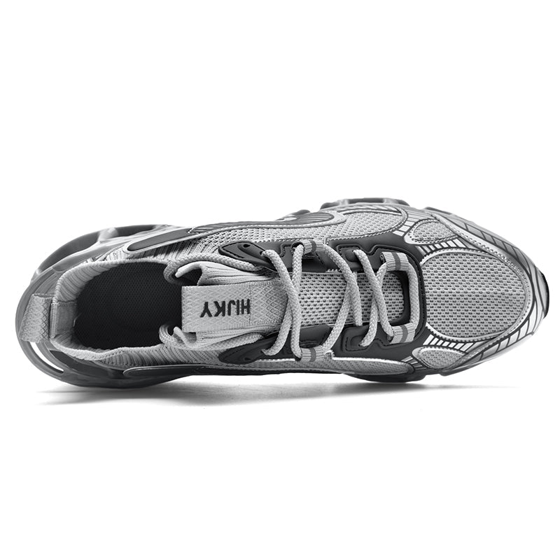 FUTURISTIC LACE-UP SNEAKERS