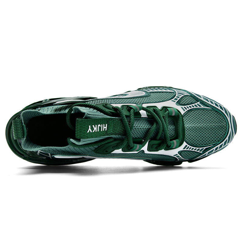FUTURISTIC LACE-UP SNEAKERS