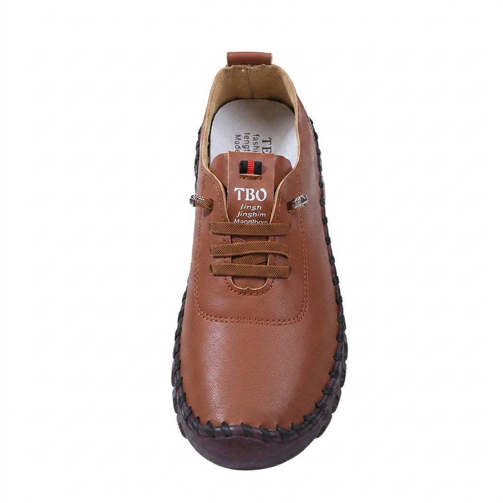 CASUAL VEGAN LEATHER FLATS