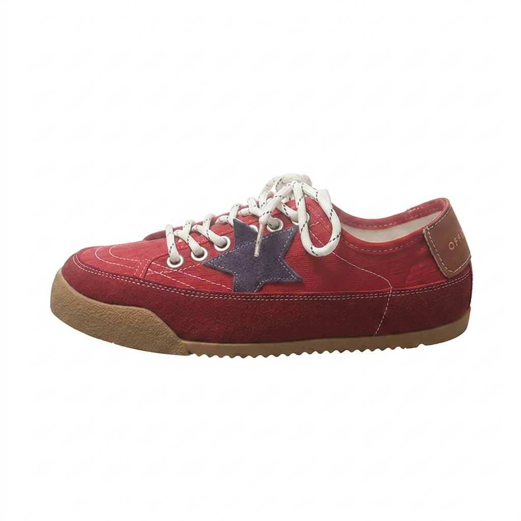 Women's Retro Canvas Low-Top Sneakers