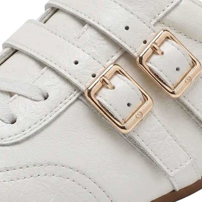 DUAL BUCKLE STRAPS SNEAKERS