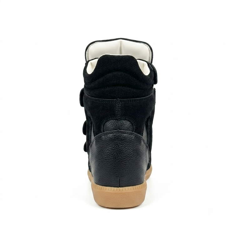 WEDGE HIGH TOP BOOTS